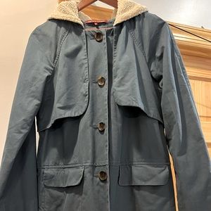 Blue French chic Coat